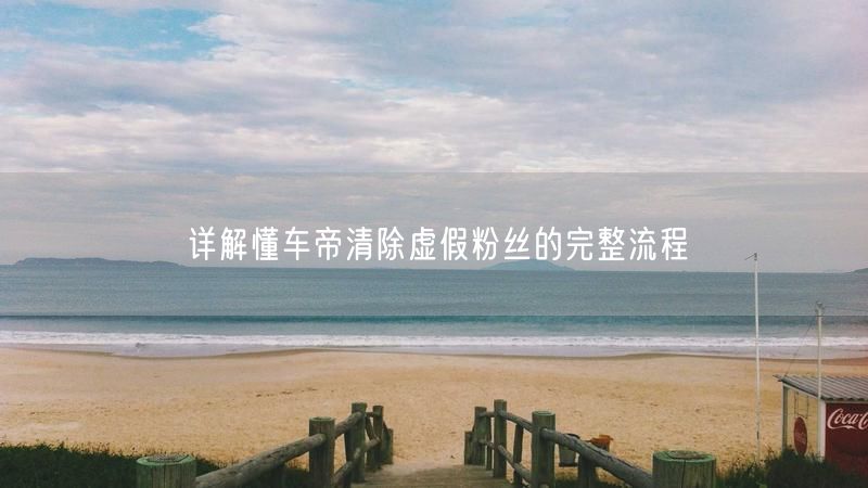 详解懂车帝清除虚假粉丝的完整流程