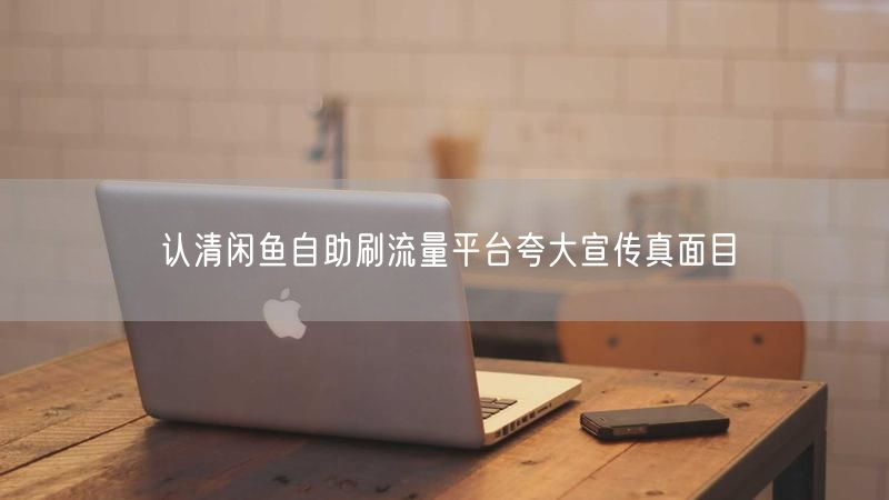 认清闲鱼自助刷流量平台夸大宣传真面目